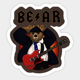 Highway to Bear! Sticker